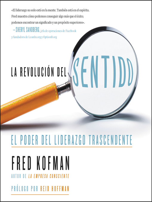 Title details for revolución del sentido, La by Fred Kofman - Available